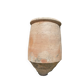 Ancient terracotta pottery jar