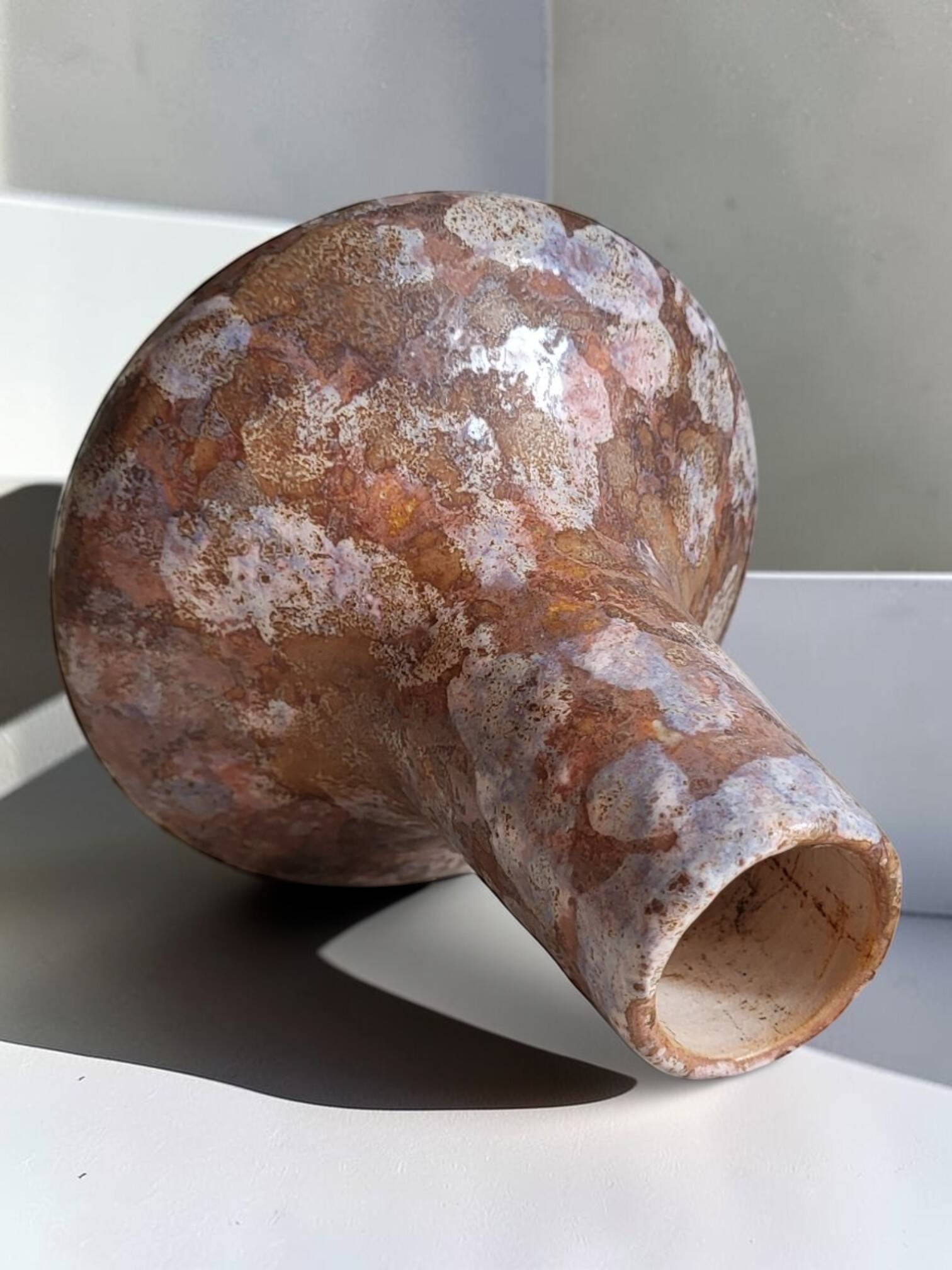 Art Nouveau stoneware vase / Gresmor