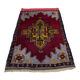 Vintage Turkish Anatolian rug, 100 x 61 cm