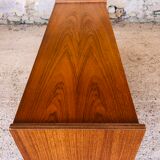 Teak bass row, Scandinavian style circa 60