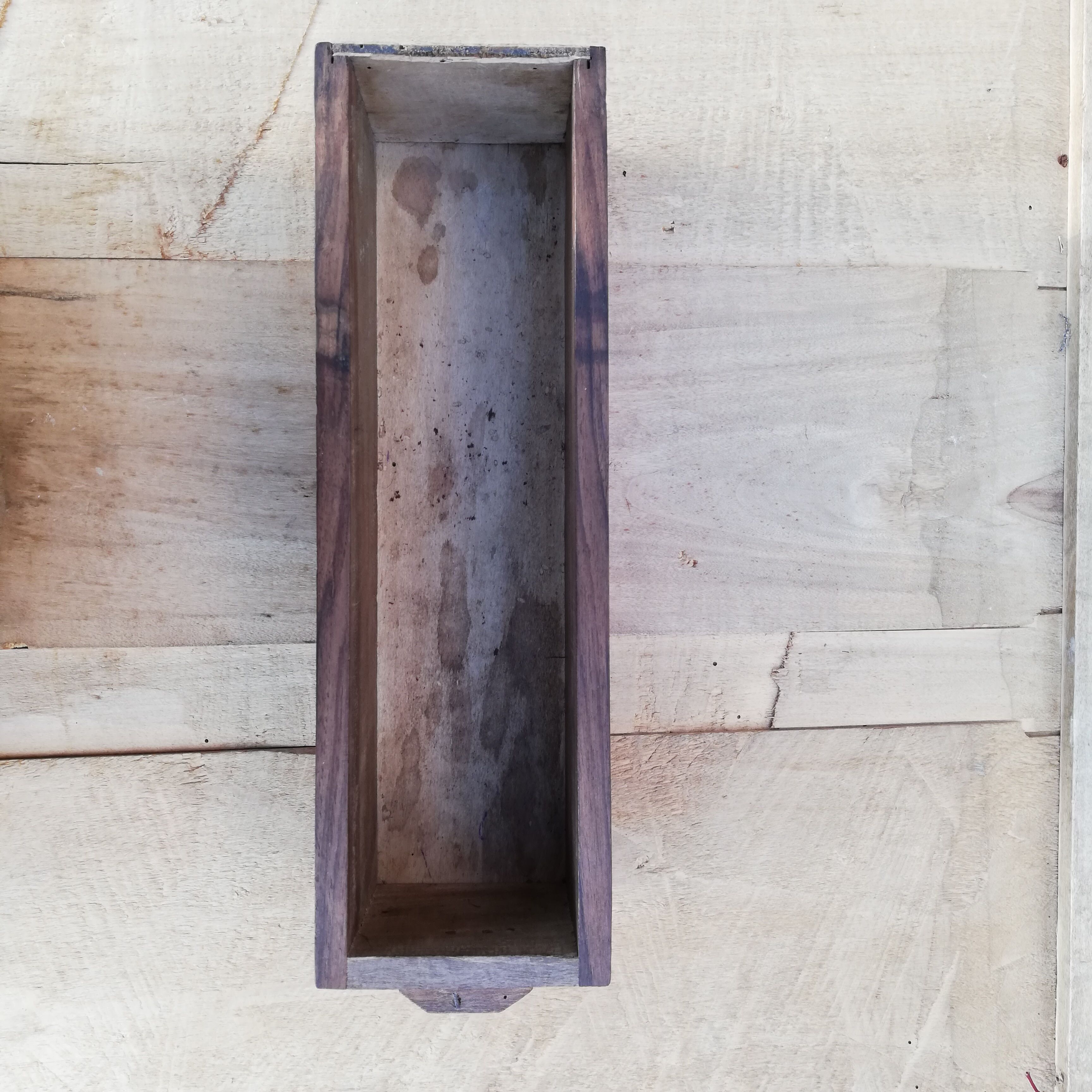 Wooden workshop drawer