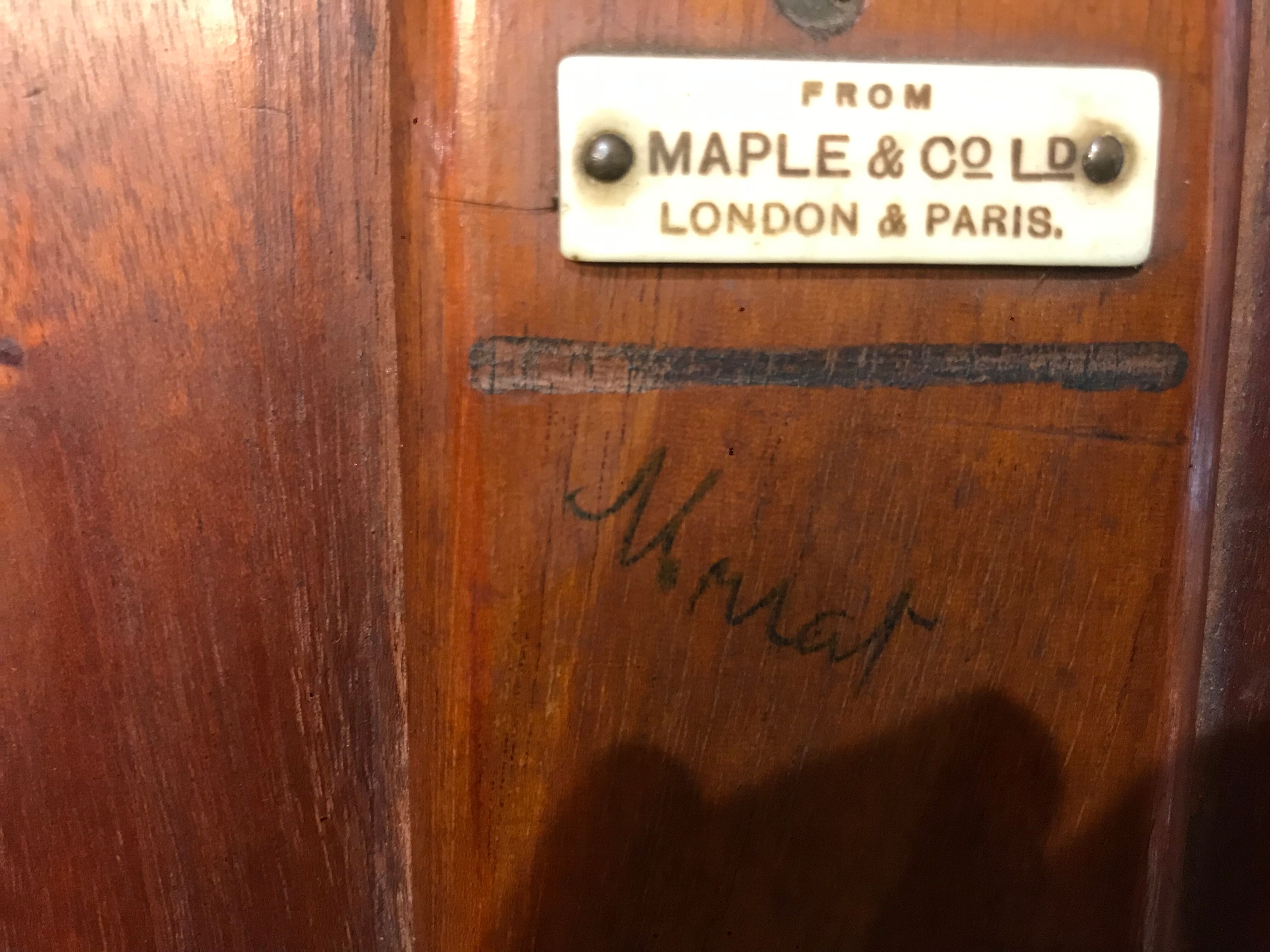 Former hairdresser Maple and Cold Paris London signed