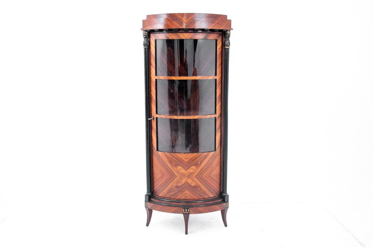 Vitrine d’angle Biedermeier Europe occidentale années 1930