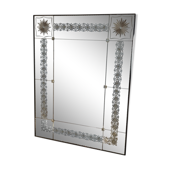 Venetian style mirror 40s 96x125cm