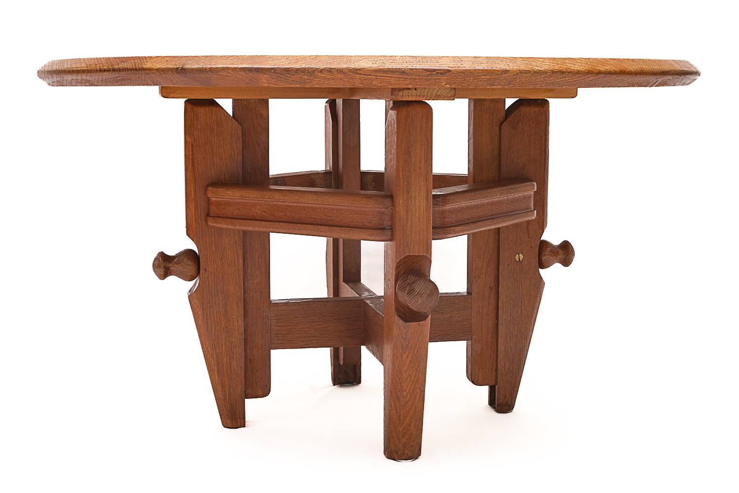 Monte-Baisse round table by Guillerme and Chambron