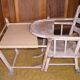 Chaise haute de bébé années 50