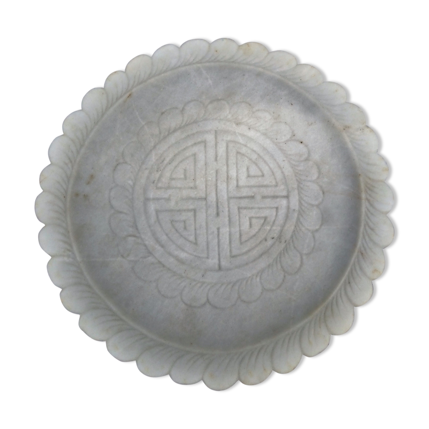 Ancient Chinese alabaster dish