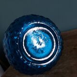 Empoli carafe in turquoise blue glass