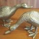 Duo de canards vintage en laiton