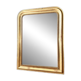 Louis-Philippe antique gilded mirror 19th century