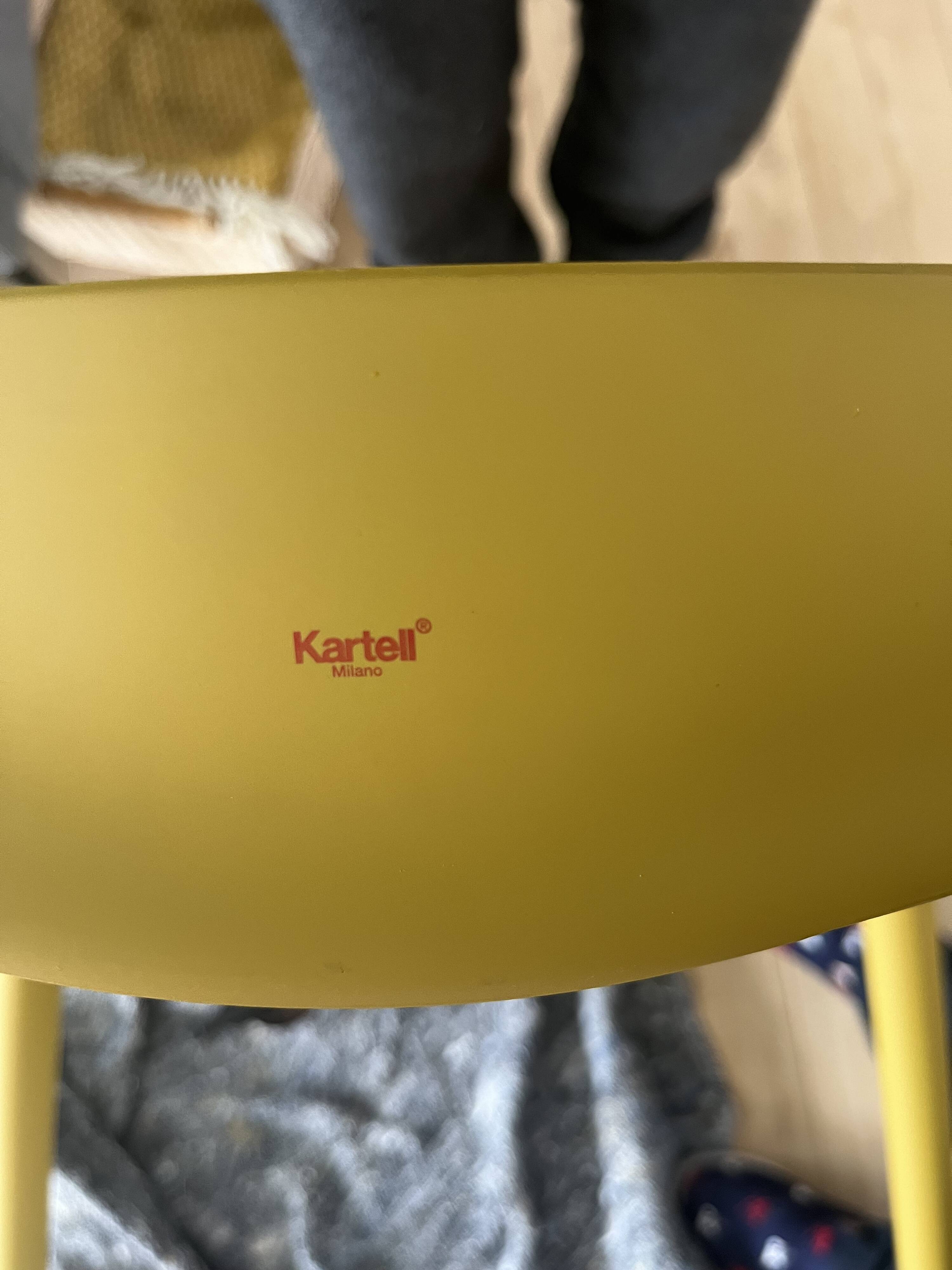 6 kartell masters chairs
