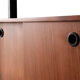 Mid-century italian teak wall unit bookshelf, 1960s