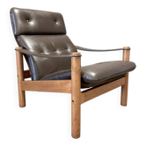 Fauteuil design scandinave "Soren Nissen" 1960.