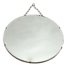 Round beveled mirror