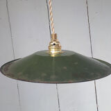 Green enamelled hanging