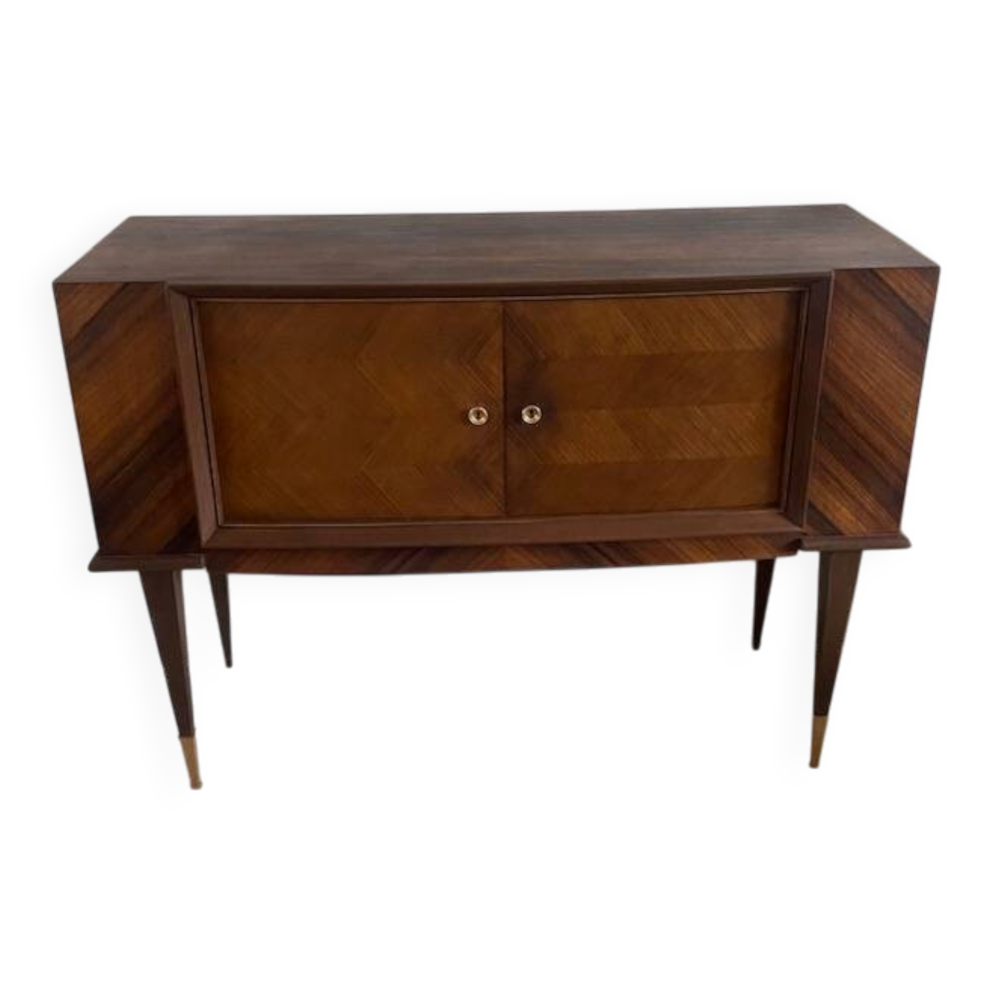 Vintage walnut console enfilade