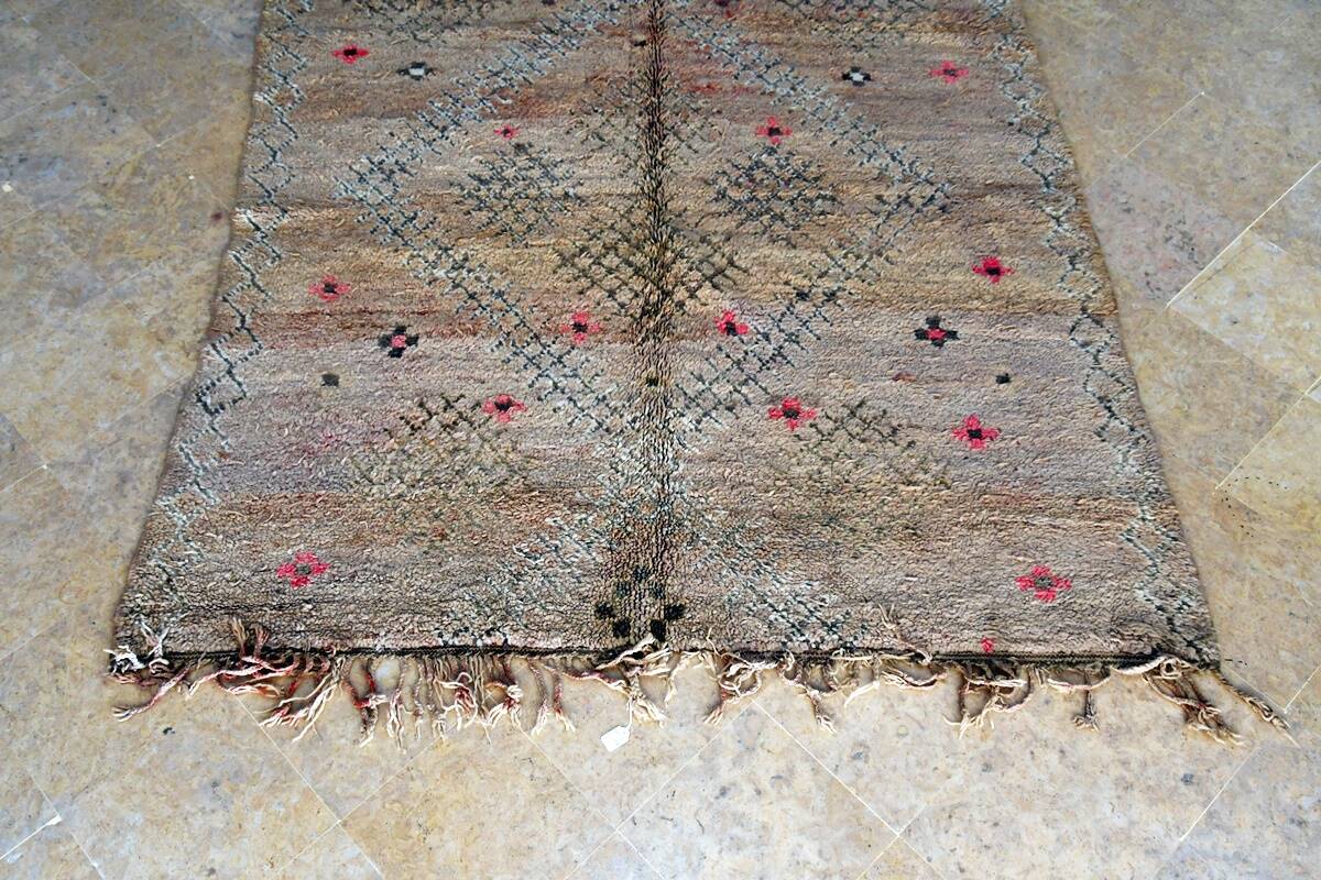 Tapis Marocain Berbère vintage Zemmour