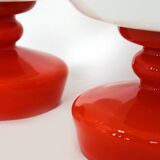 Glass Table Lamps by Stepan Tabery for Osvetlovaci Sklo, 1970s,