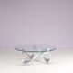 Table basse Snake des années 1970 par Ronald Schmitt Allemagne