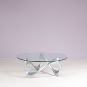 1970s Snake coffee table by Ronald Schmitt Germany