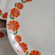 12 vintage dessert plates Moulin des Loups