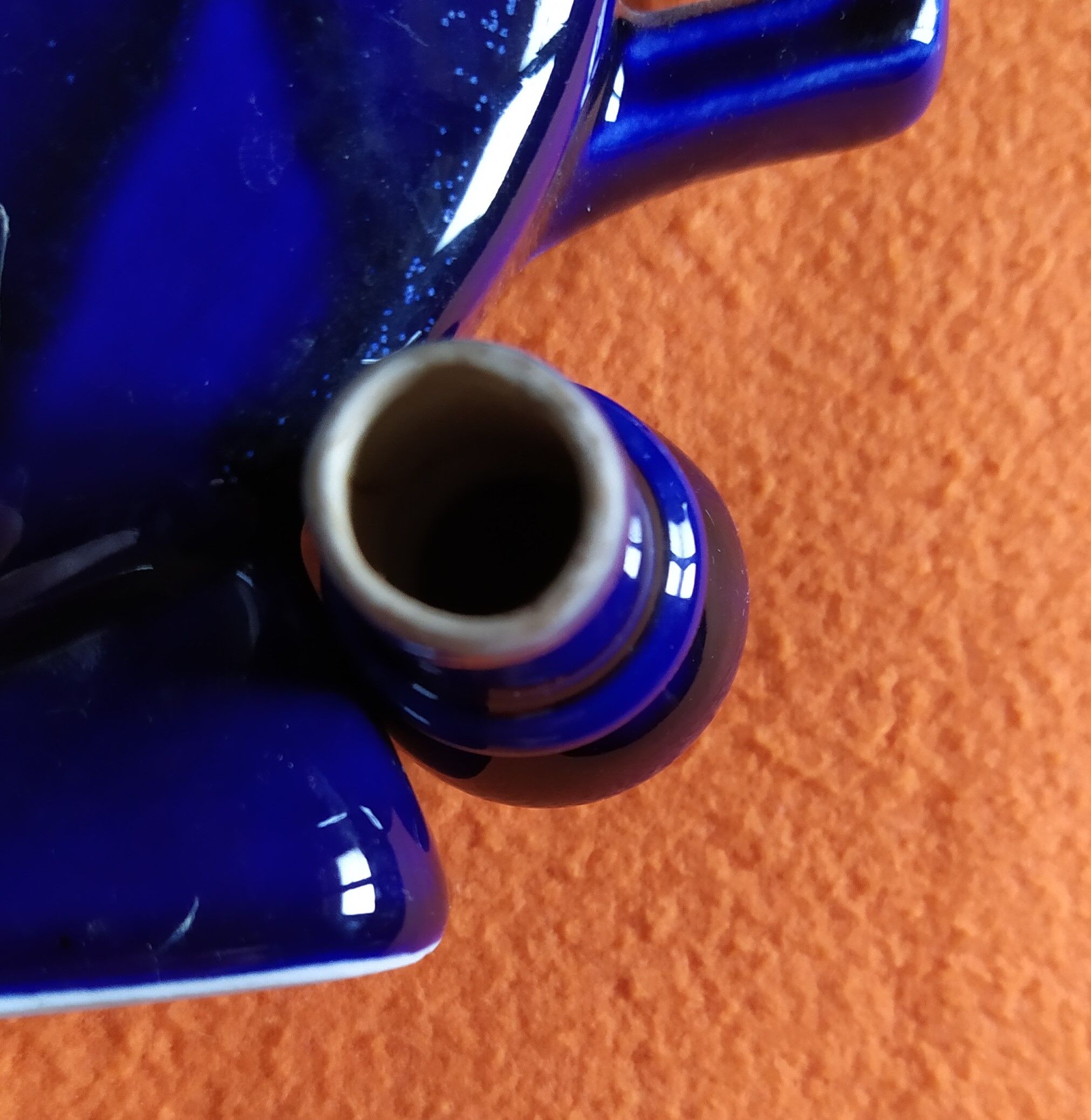 Advertising bottle "denbac" for the serres distillery in toulouse