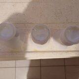 3 Brulots Porcelain Cups 19th