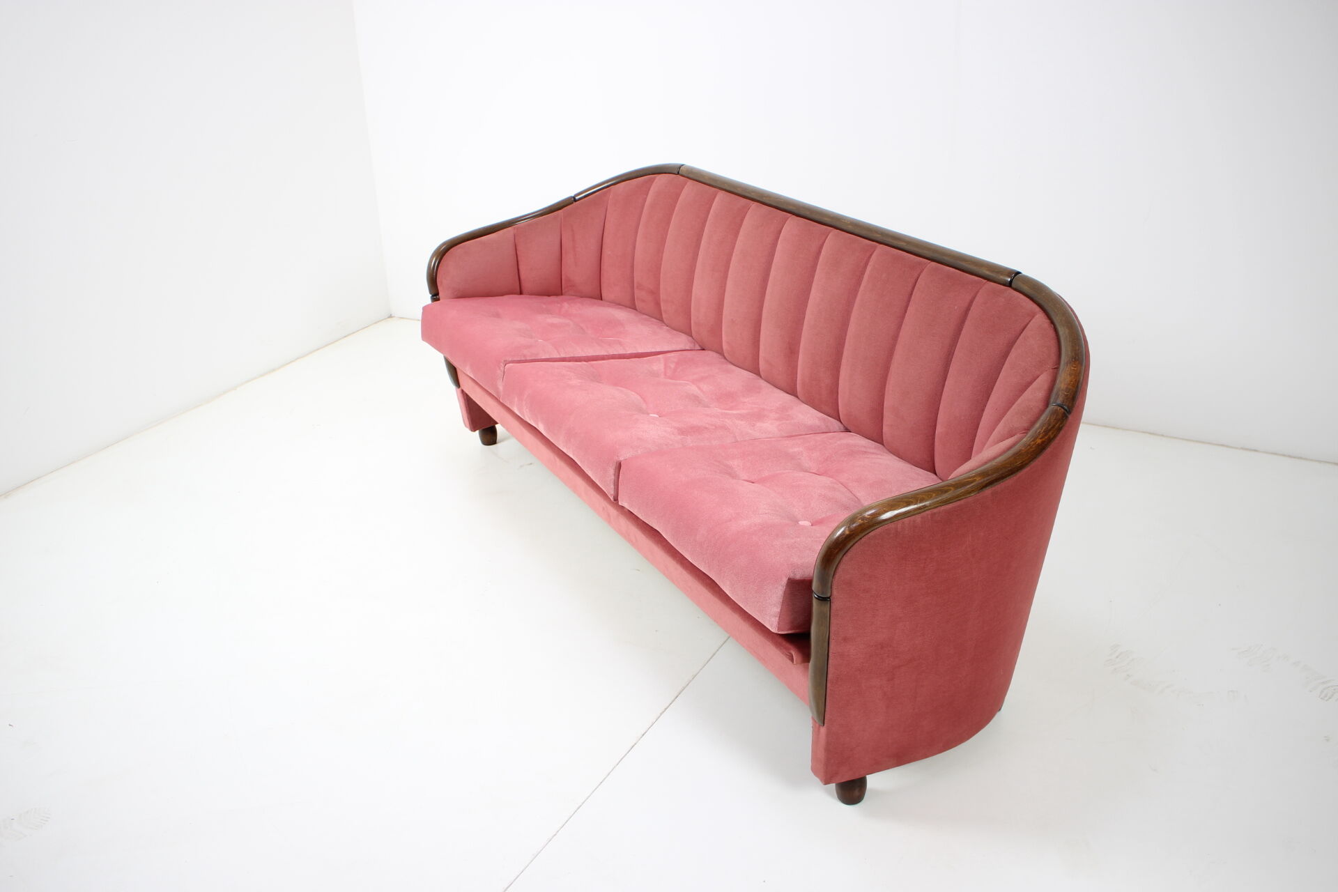 Italian 3-Seat Sofa  1950s