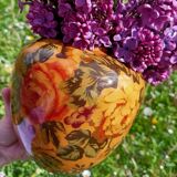 Vase fleurie  vintage