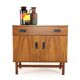 vintage teak cabinet