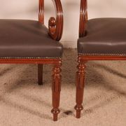 Paire de fauteuils en acajou d'époque William IV, circa 1830