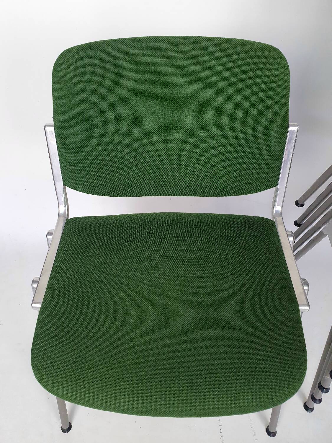 Set of 6 G.Piretti chairs for Castelli