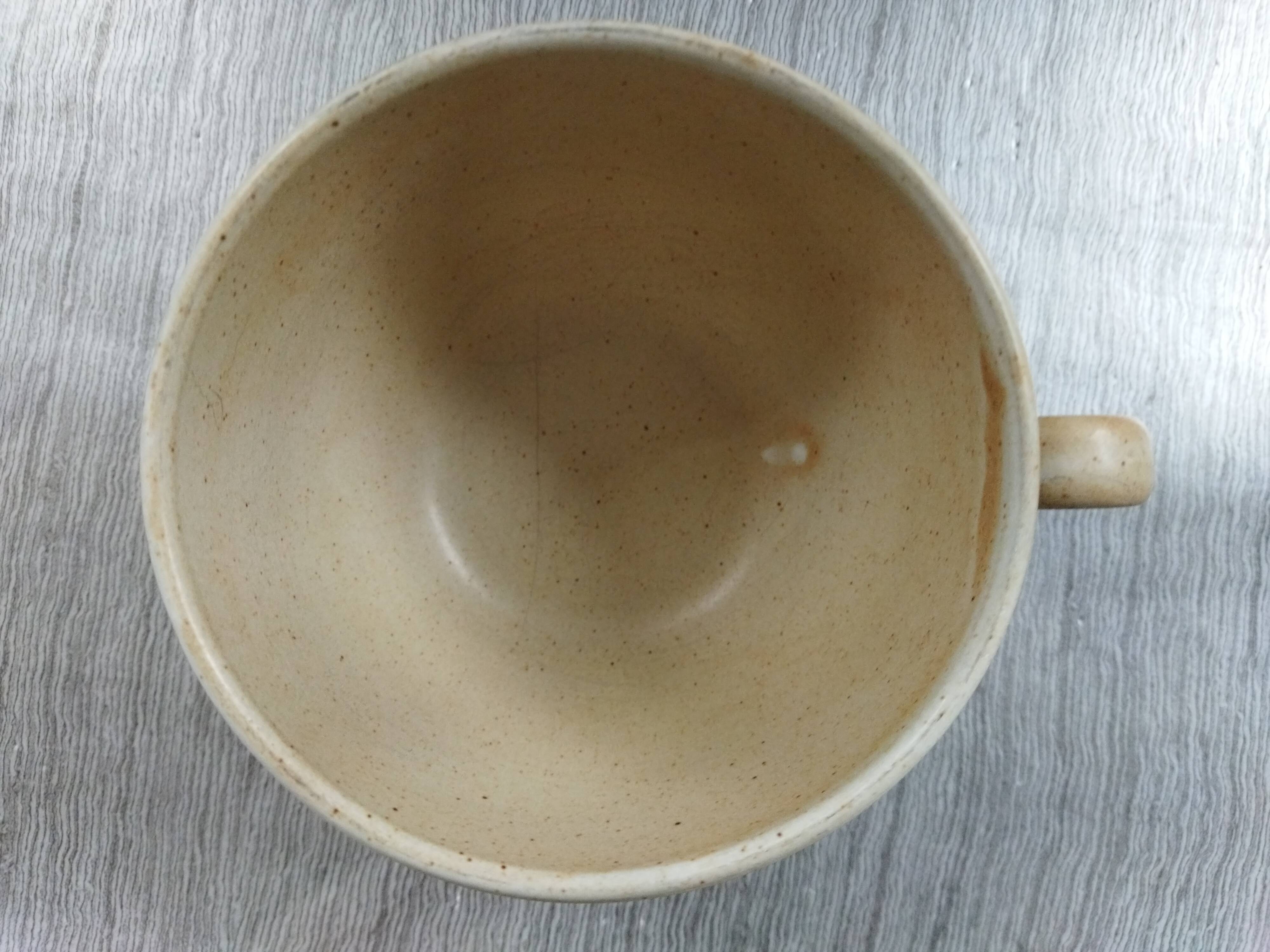 CNP Grès Village stoneware breakfast cup