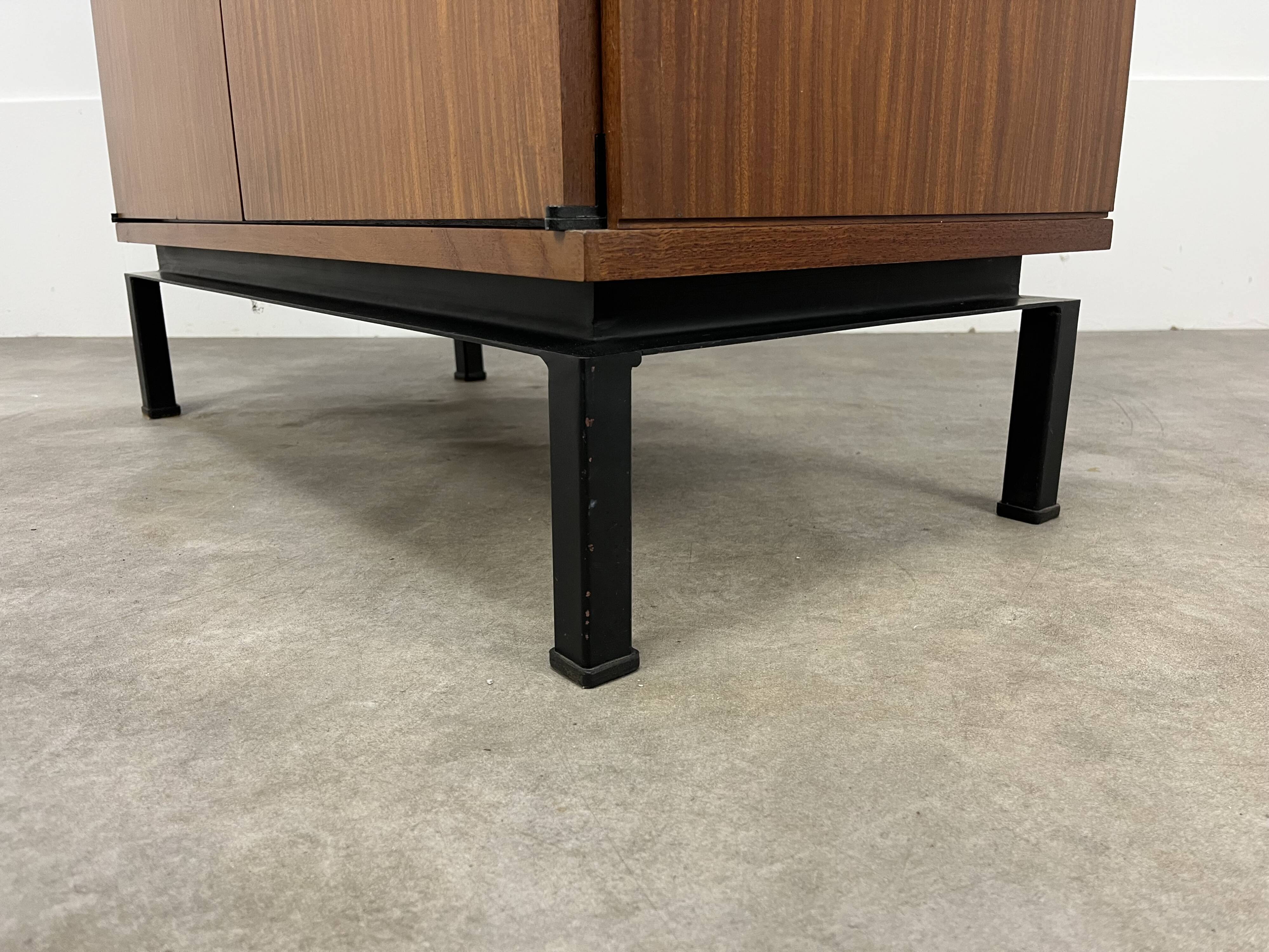 Marcel Gascoin secretary desk, reconstruction style, 1950s, for Alveole