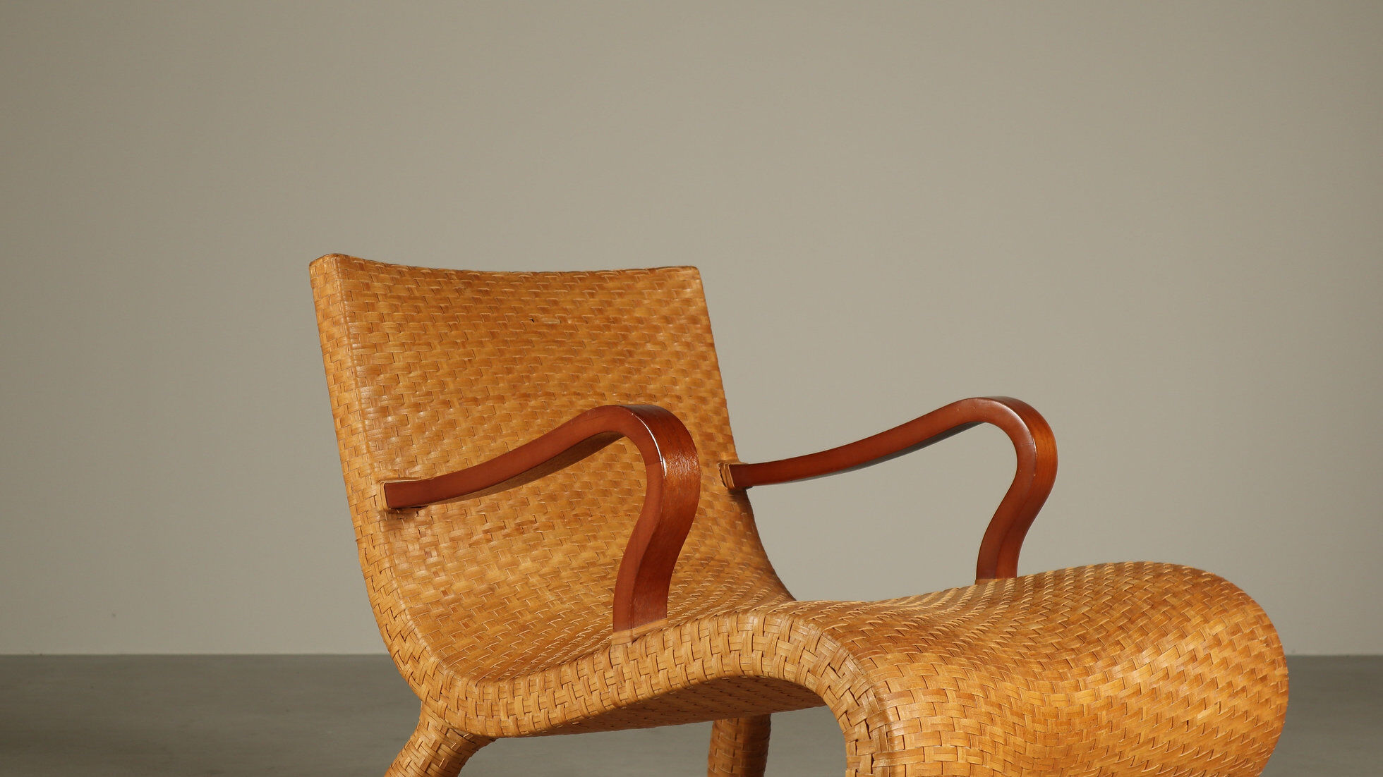 Set of two Antonio Citterio lounge chairs, B&B Italia 1993