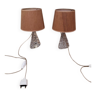 Lampes de chevets en verre