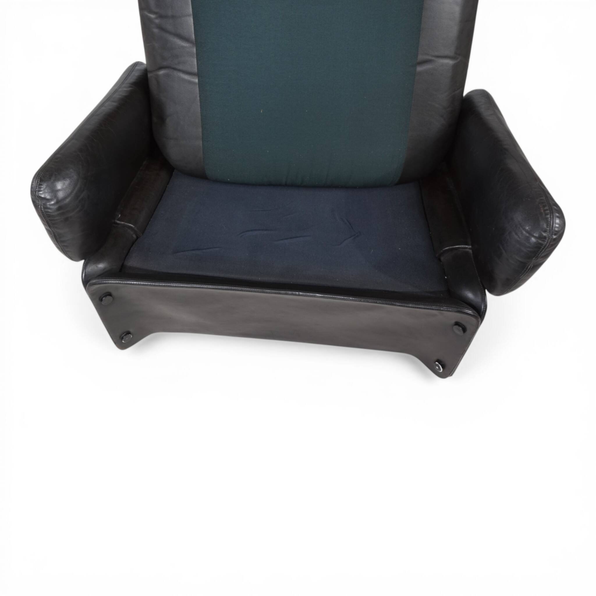 Carl Straub Leather Lounge Chair, 1970
