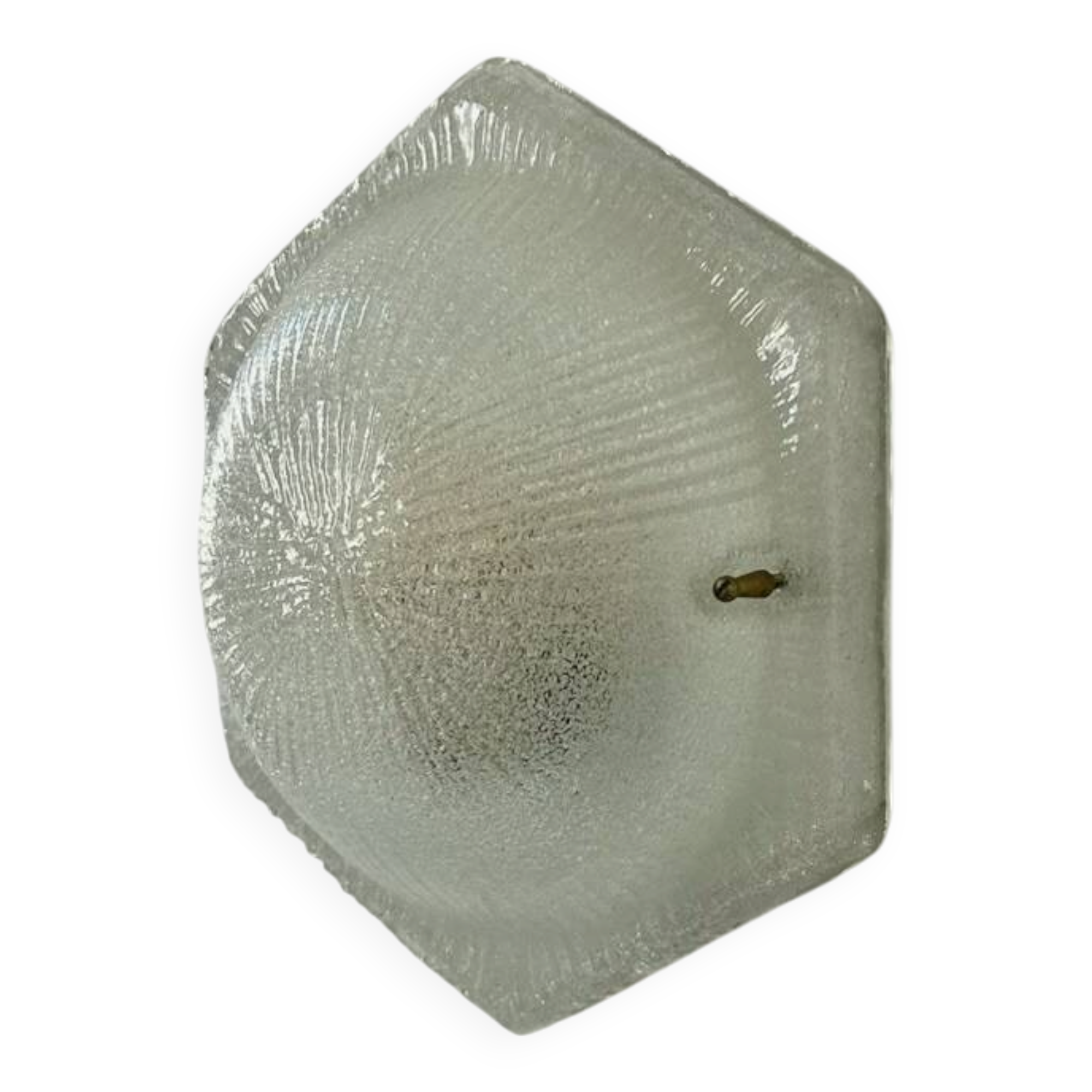Vintage Murano glass wall light, Italy, 1970.