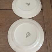6 Italian dessert plates Pagmossin in ceramic