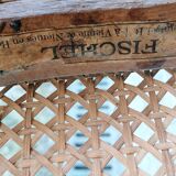 Fischel bistro chair, Austrian design 1900 curved wood and canning