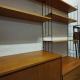 Wall bookcase wall bookcase edition WHB Germany from the 60s