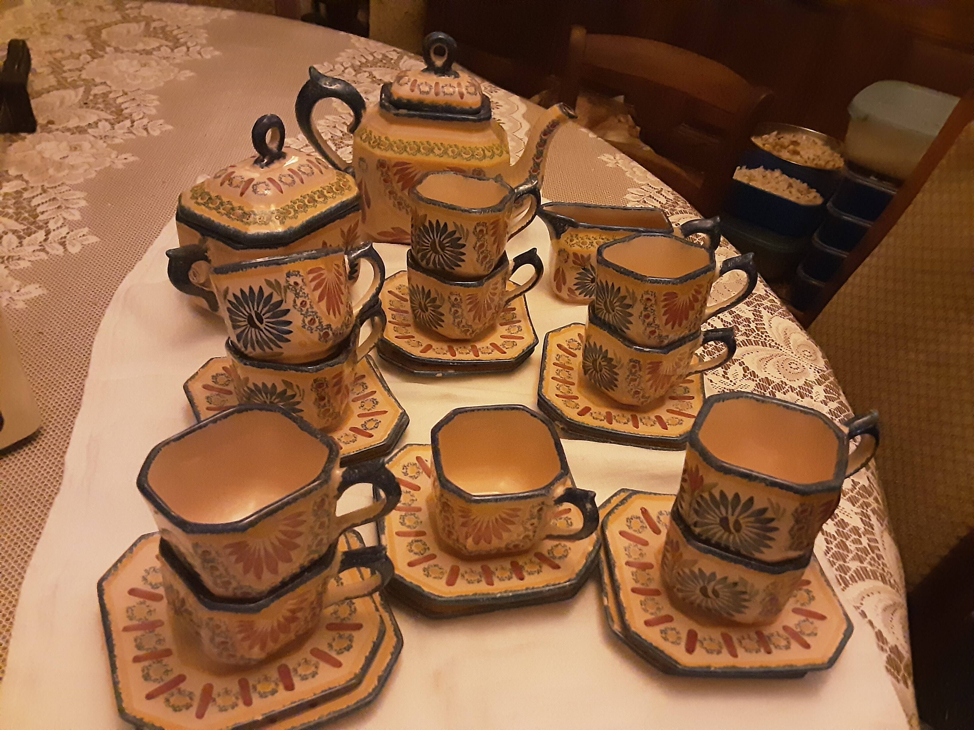 COFFEE SERVICE QUIMPER HENRIOT 72