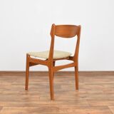 Mid-Century Danish Teak Dining Chairs, Set of 4