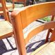 8 brutalist chairs in elm (Regain)