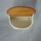 Matchbox in vintage faience