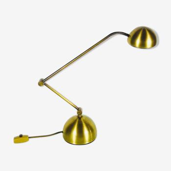 Brass Sölken table lamp, adjustable, 1980