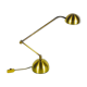 Brass Sölken table lamp, adjustable, 1980