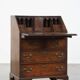 Antique subtle English secretaire from the early 19th century