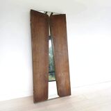 Large barber mirror