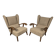Vintage armchairs by Krasna Jizba
